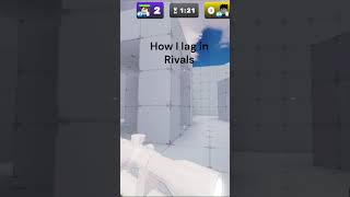 How others lag in rivals vs me #roblox #rivals #gaming #memes#laguanakanak