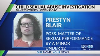Daviess County teen charged with possession of CSAM involving child under 12