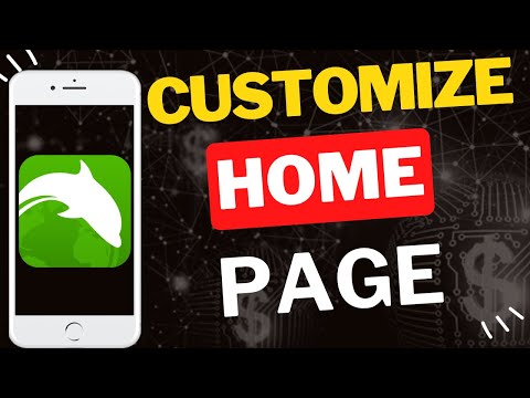 How to Set Your Home Page on Dolphin Browser Mobile