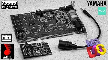 The Ultimate PC DOS ISA Soundcard - Orpheus I & DreamBlaster X2GS & PC-MIDI MPU-401