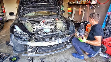 Will We Fix It? Wrecked Tesla Model 3 From An Auction