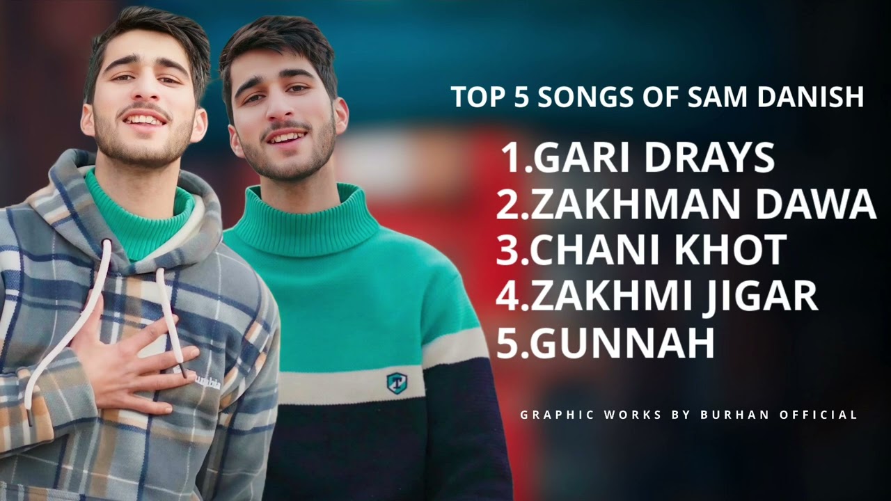 Top 5 Song Of Sam Danish | JukeBox | Bandook029 | Kashmiri  Songs|