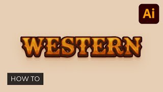 How to Create a Western Text Effect in Adobe Illustrator