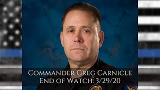 Funeral for fallen Phoenix Police Commander Greg Carnicle