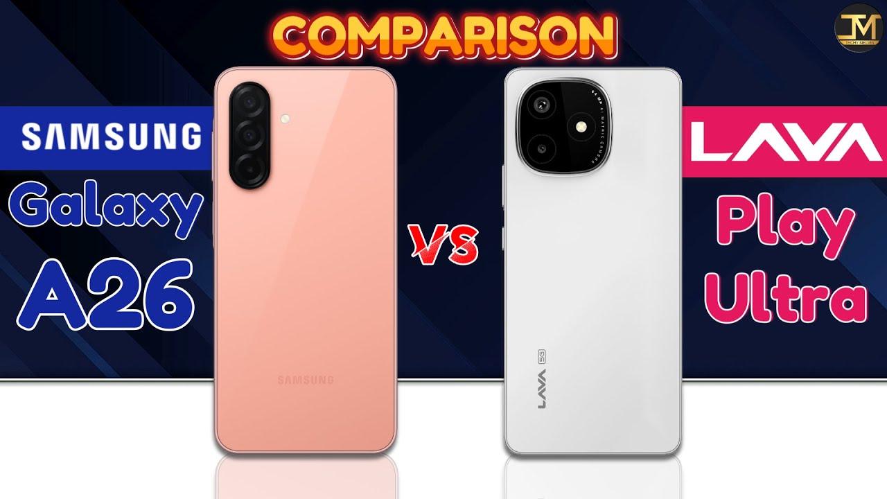Lava Play Ultra vs Samsung Galaxy A26 : Can Lava Beat Samsung😐❓