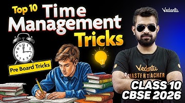 Top 10 Time Management Tricks | Pre Board Tricks & Tips | Class 10 | CBSE 2026🔥Shimon Sir