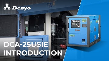 Denyo DCA-25USIE Generator - Introduction Video