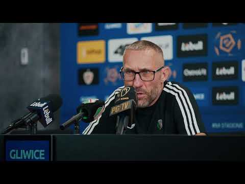 TRENER MAREK PAPSZUN PO MECZU PIAST GLIWICE - LEGIA WARSZAWA
