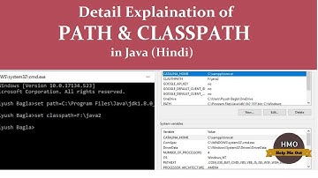 Detail Explaination of PATH & CLASSPATH in Java