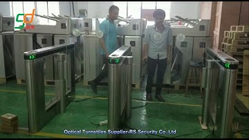 Drop Arm Turnstile,Optical Turnstiles,Ticket Inspection Turnstile,Video From RS Security Co.,Ltd