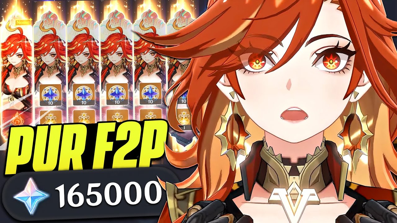LA PLUS GROSSE INVOCATION F2P ! Il a Économisé 16 MOIS pour C6 son Perso Préféré | Genshin Impact