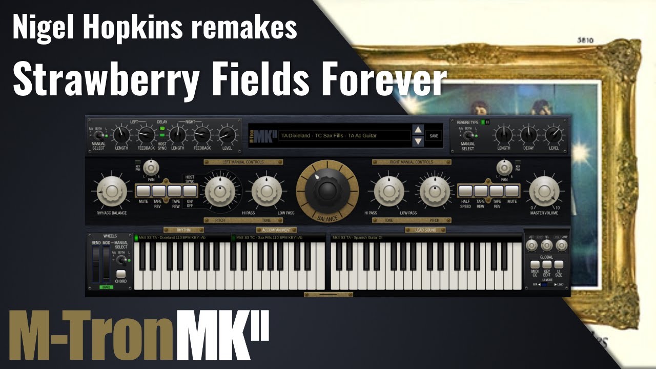 M-Tron MkII - Strawberry Fields Forever - YouTube