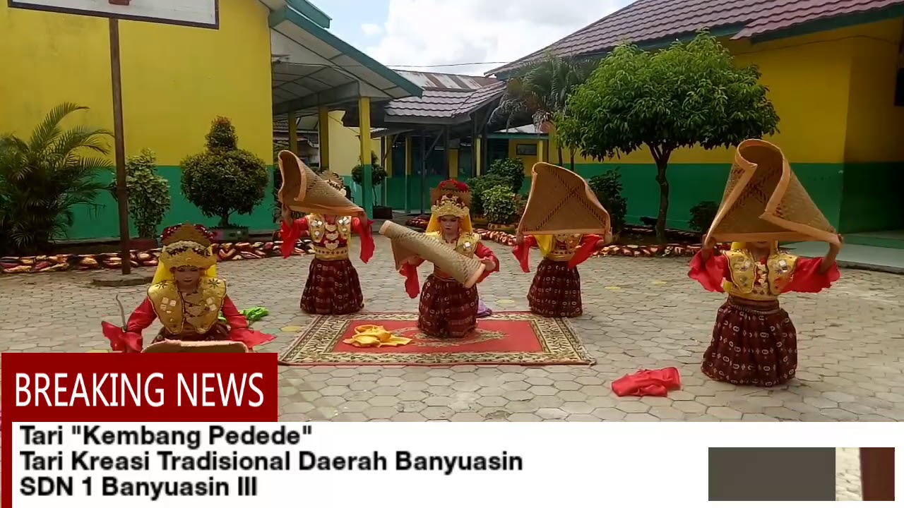 Tari Kembang Pedede Oleh Sanggar Tari SDN 1 Banyuasin III (Tari Kreasi Tradisional Banyuasin )