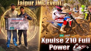 Hero Xpulse 210 Full Power! 🚀 Jaipur JMC Event Podium Finish 🏆