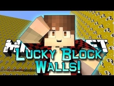 Minecraft: Lucky Block Walls Part 1 of 2! Modded Mini-Game w/Mitch & Friends! - Minecraft: Lucky Block Walls Part 1 of 2! Modded Mini-Game w/Mitch & Friends!