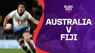 Australia meet Fiji Round 1 | RLWC2021 Cazoo Match Highlights
