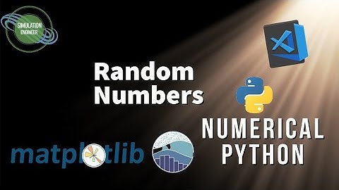 How to Generate Random Numbers in Numerical Python | Visual Studio Code | Hands on Tutorial