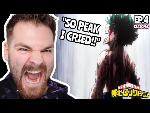 ABSOLUTELY F***ING EPIC!!!! | MY HERO ACADEMIA - EPISODE 4 | SEASON 3 | FIRST TIME REACTION
