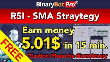 Binary Bot Pro | RSI-SMA Strategy (2021)