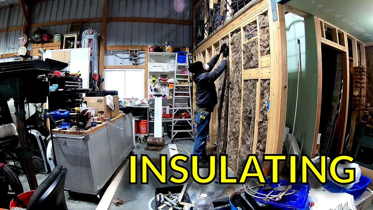 Insulating the Machine Shed’s Compressor Room - YouTube
