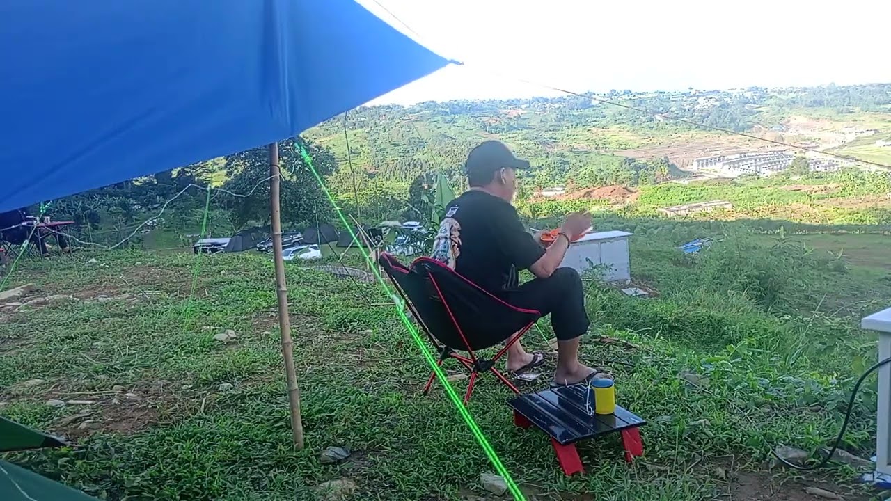 sarapan pagi di Boekit Saila, Sentul Bogor