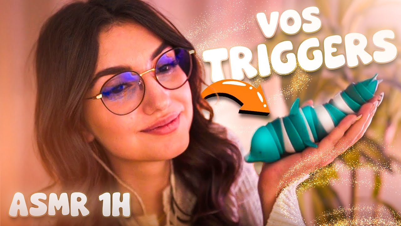 ASMR 1H - Je fais VOS TRIGGERS !