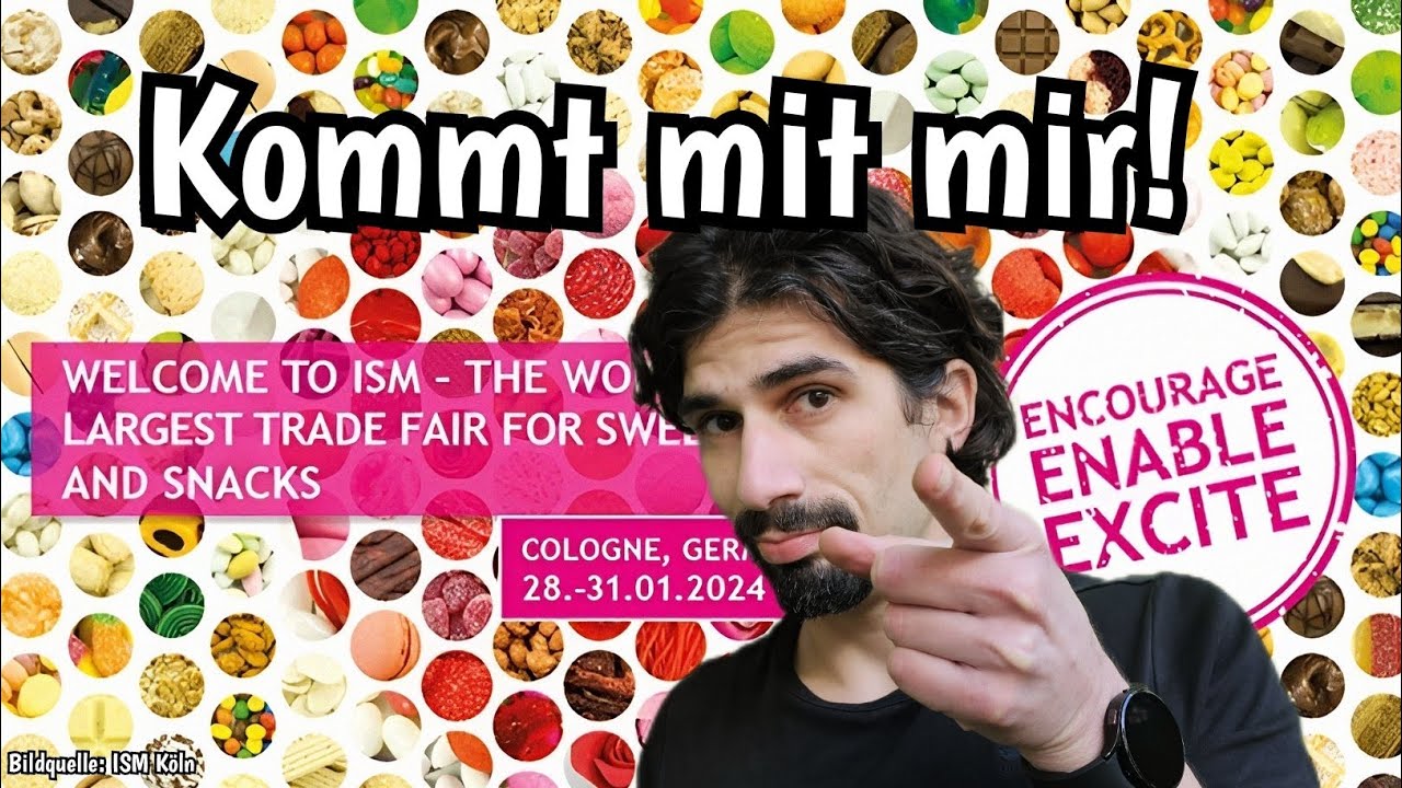 Live von der größten Süßigkeiten Messe der Welt