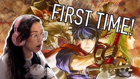 Playing FE: Path of Radiance for the first time!