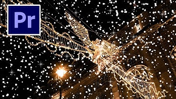 How To Add a Beautiful Snowing Effect in Premiere Pro?