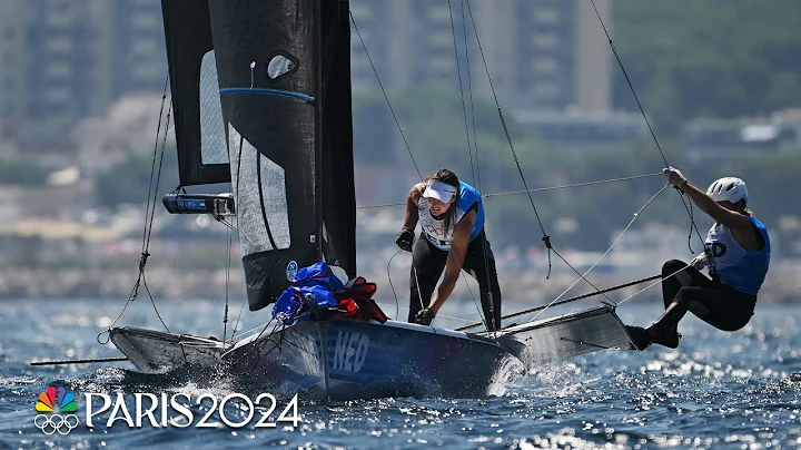 Netherlands' late-race BLUNDER nearly costs sailing gold | Paris Olympics | NBC Sports