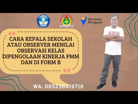 Cara Kepala Sekolah/Observer