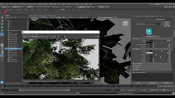 How to Create Realistic Tree Leaves in 3D | Autodesk Maya Tutorial