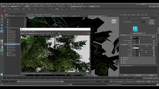 How to Create Realistic Tree Leaves in 3D | Autodesk Maya Tutorial