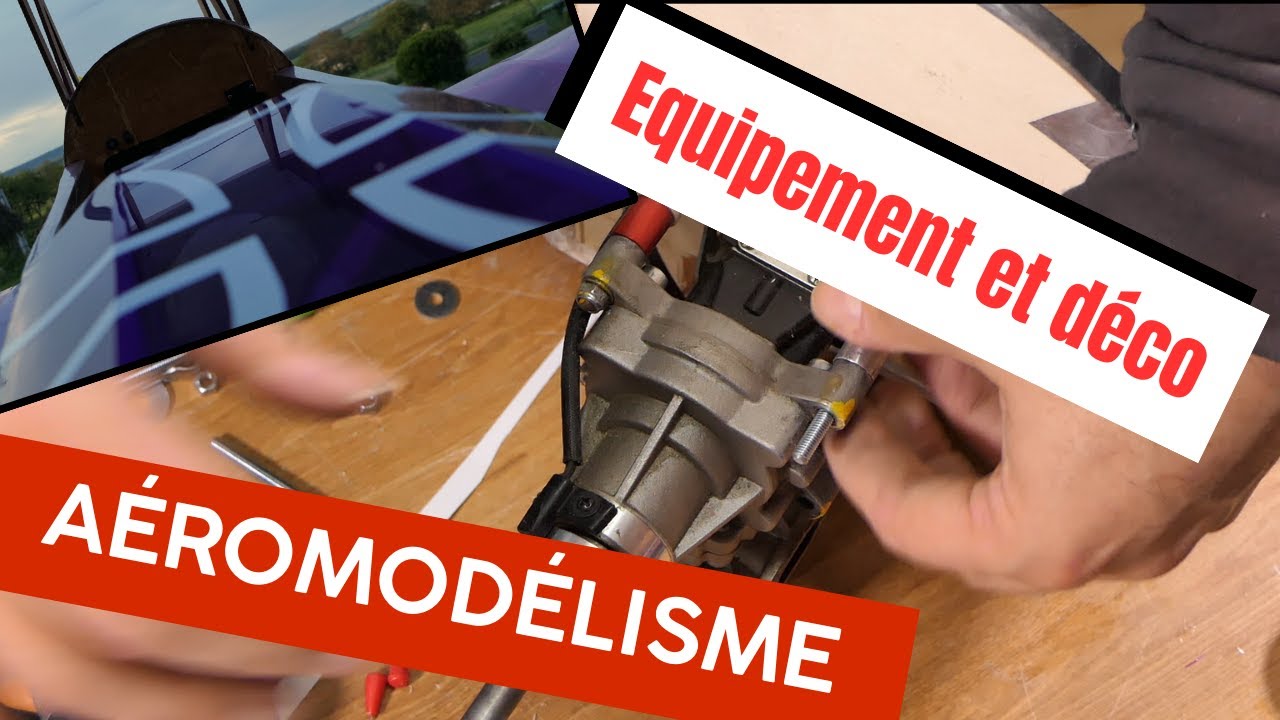 Construire un avion RC épisode 10: Equipement radio et décoration - YouTube