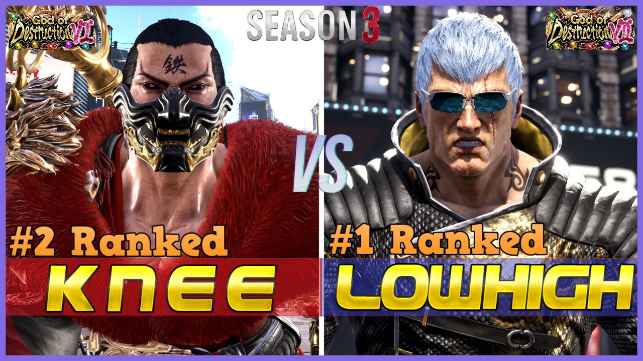 T8 S3 ▱ LOWHIGH (#1 Ranked Bryan) Vs KNEE (#2 Ranked Feng