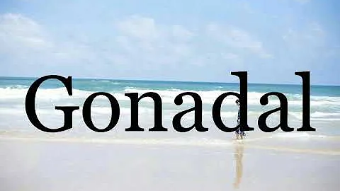 How To Pronounce Gonadal🌈🌈🌈🌈🌈🌈Pronunciation Of Gonadal