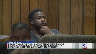 Man charged in shooting death of mother of 3 appears in court