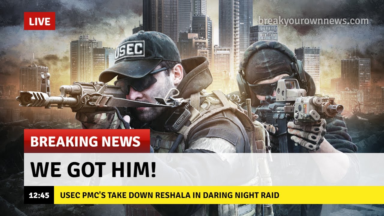 Escape from Tarkov Full Raid Playthrough Customs Night Raid looking for Reshala YouTube