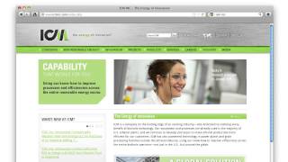 Website design for ICM, Inc.. Profile
