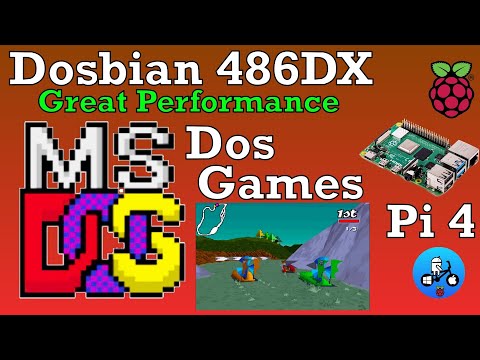 Dosbian. 486DX Play MSDos games on Raspberry Pi 4. How to install, get started and add games.
