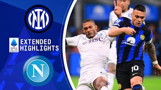 Inter vs. Napoli: Extended Highlights | Serie A | CBS Sports Golazo