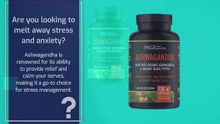 🌿 Smoky Mountain Naturals Organic Ashwagandha Capsules | Best DHEA Supplement 🌿