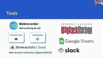 IIPC WAC 2022: SESSION 17 #1: A CRASH COURSE IN WEB ARCHIVING & COMMUNITY