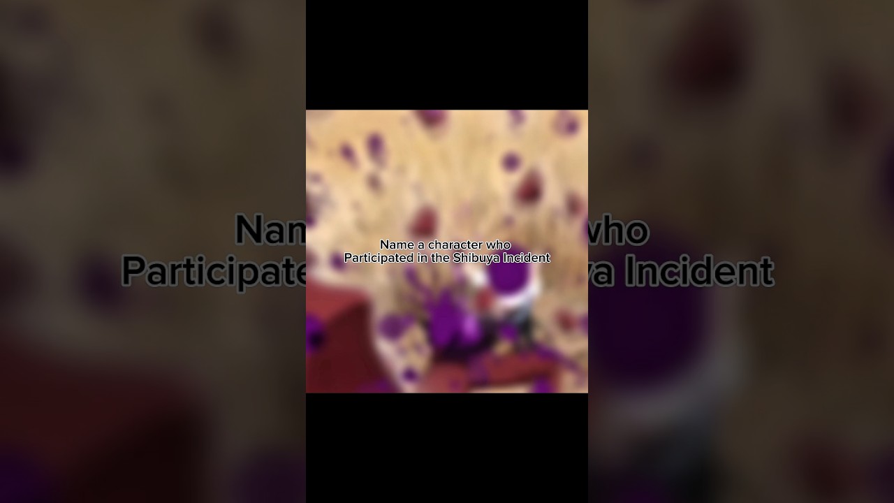 Avoid saying the same Character as me :P I Jujutsu Kaizen edition part 2 I #anime #viral #jjk