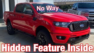 Hidden Feature on 2020 Ford Ranger