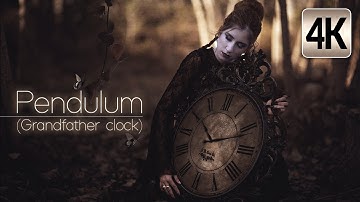 Pendulum (Grandfather Clock) Sound (1 hour NO ADS DURING VIDEO) - Old fashion ticking