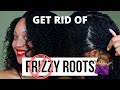 GET RID OF FRIZZY HAIR ROOTS!! 🚫