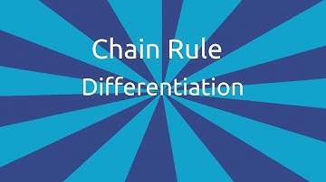 What is Chain Rule | Differentiation | CA CPT | CS & CMA Foundation | Class 11 | Class 12