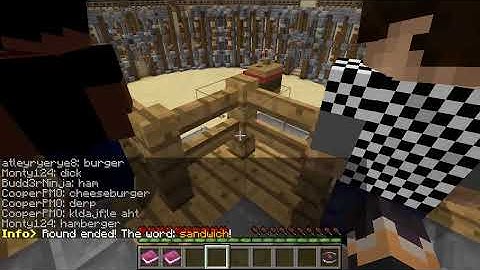 Minecraft Mini-Game : DRAW MY THING!