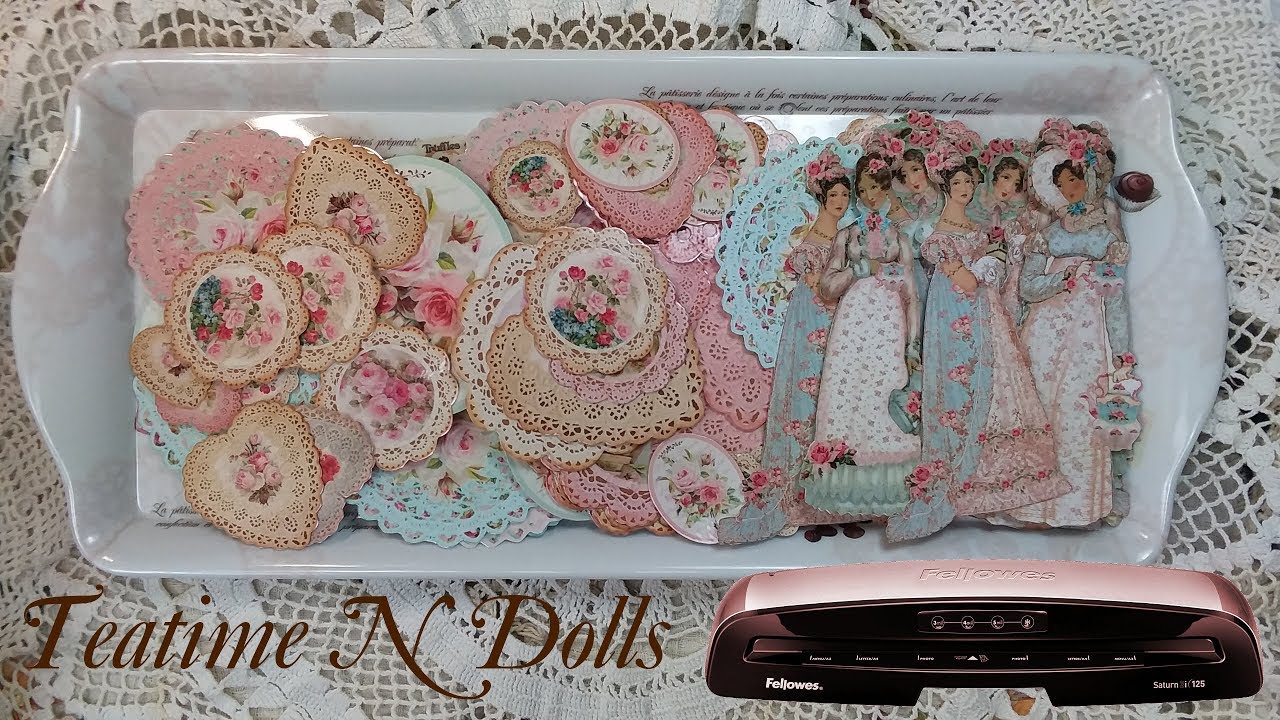 Laminating Only On One Side Of Ephemera/Cut Out Sheets